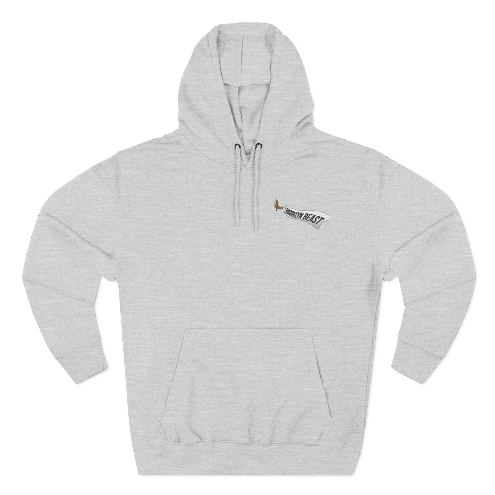Hoodie — Dark Warrior Graphic Fleece Hoodie (Three-Panel)