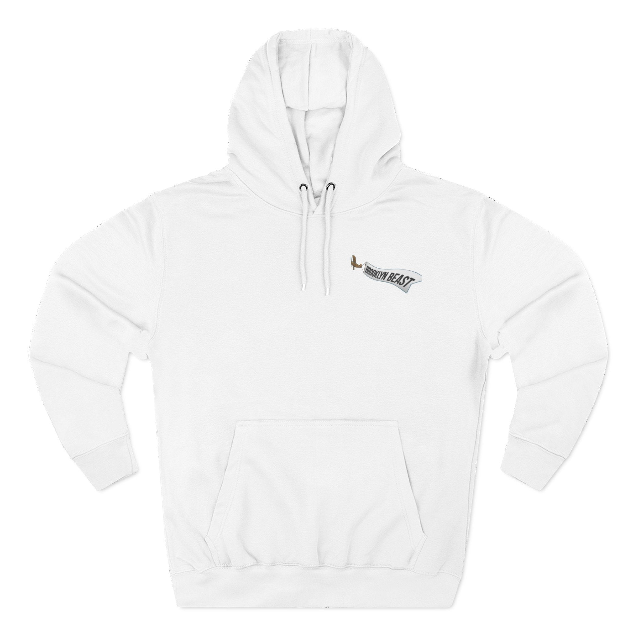 Hoodie — Dark Warrior Graphic Fleece Hoodie (Three-Panel)