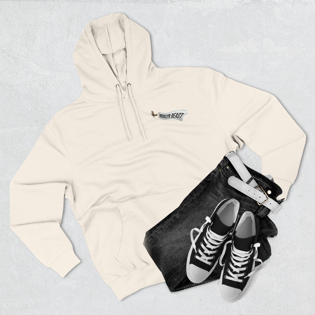 Hoodie — Dark Warrior Graphic Fleece Hoodie (Three-Panel)