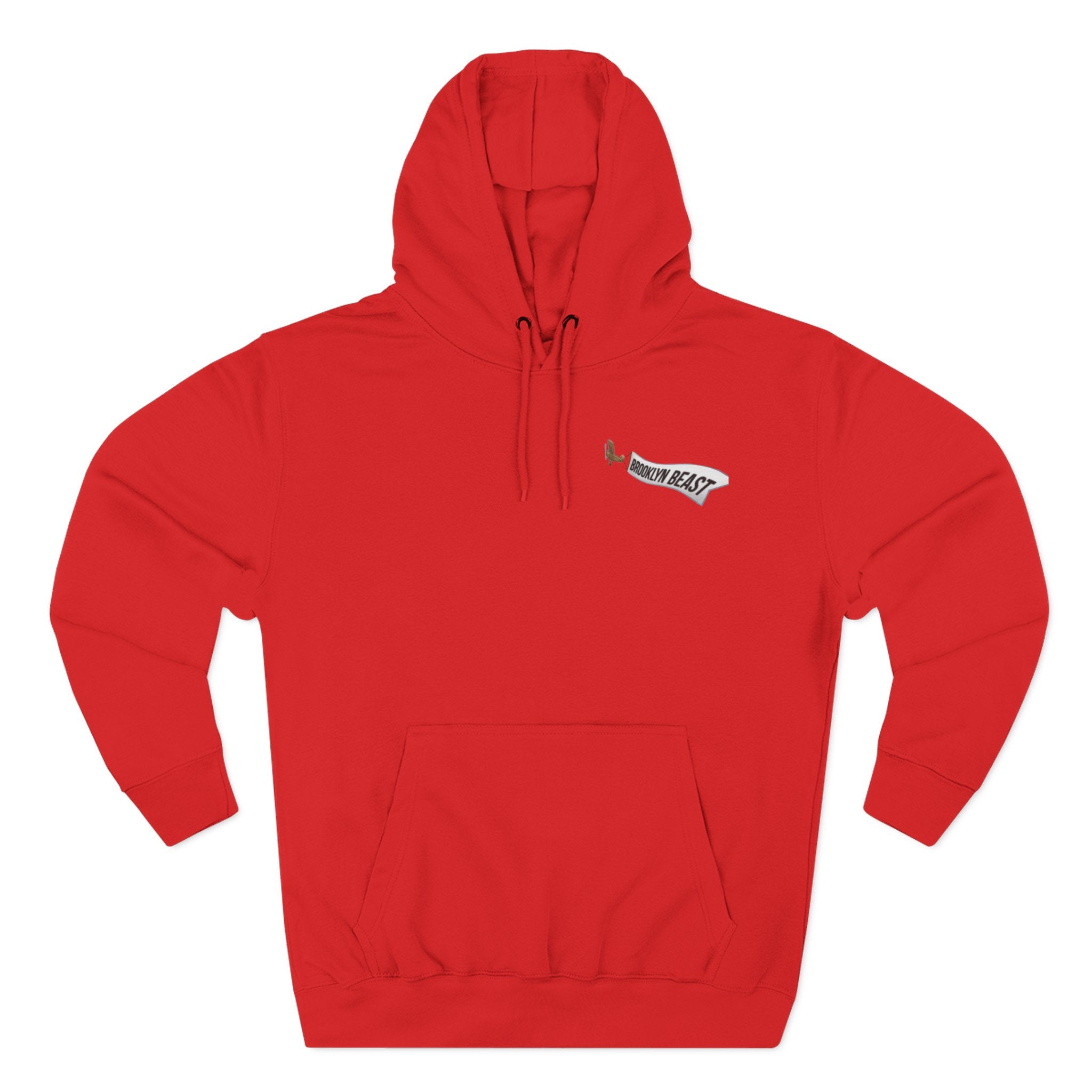 Hoodie — Dark Warrior Graphic Fleece Hoodie (Three-Panel)