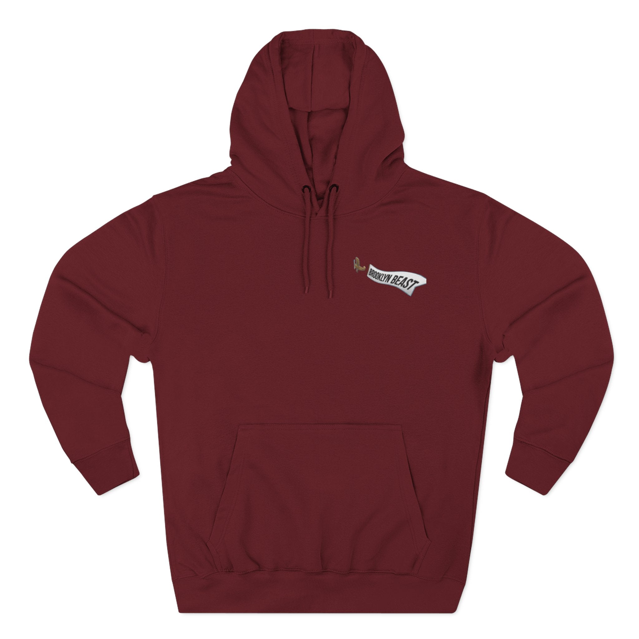 Hoodie — Dark Warrior Graphic Fleece Hoodie (Three-Panel)
