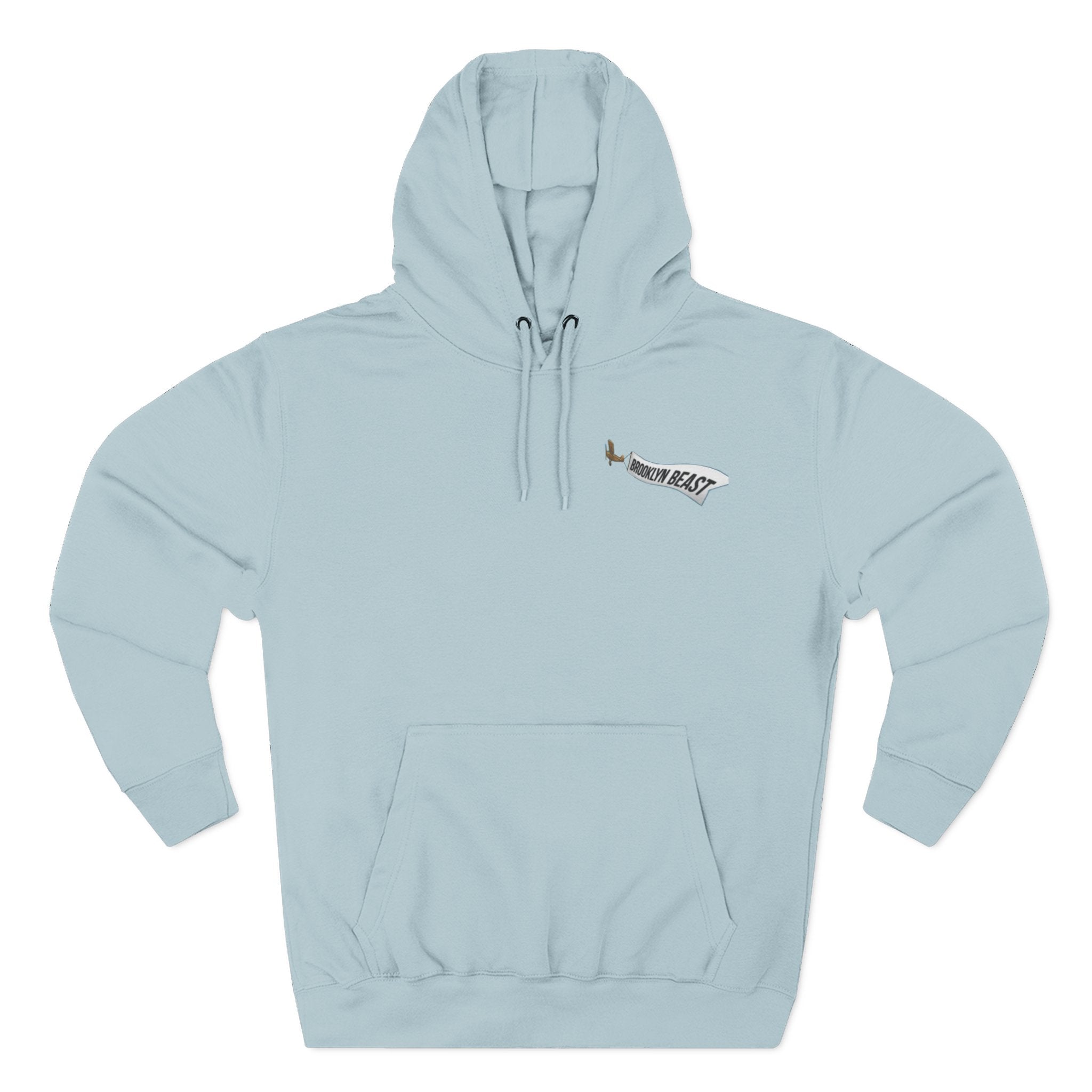 Hoodie — Dark Warrior Graphic Fleece Hoodie (Three-Panel)