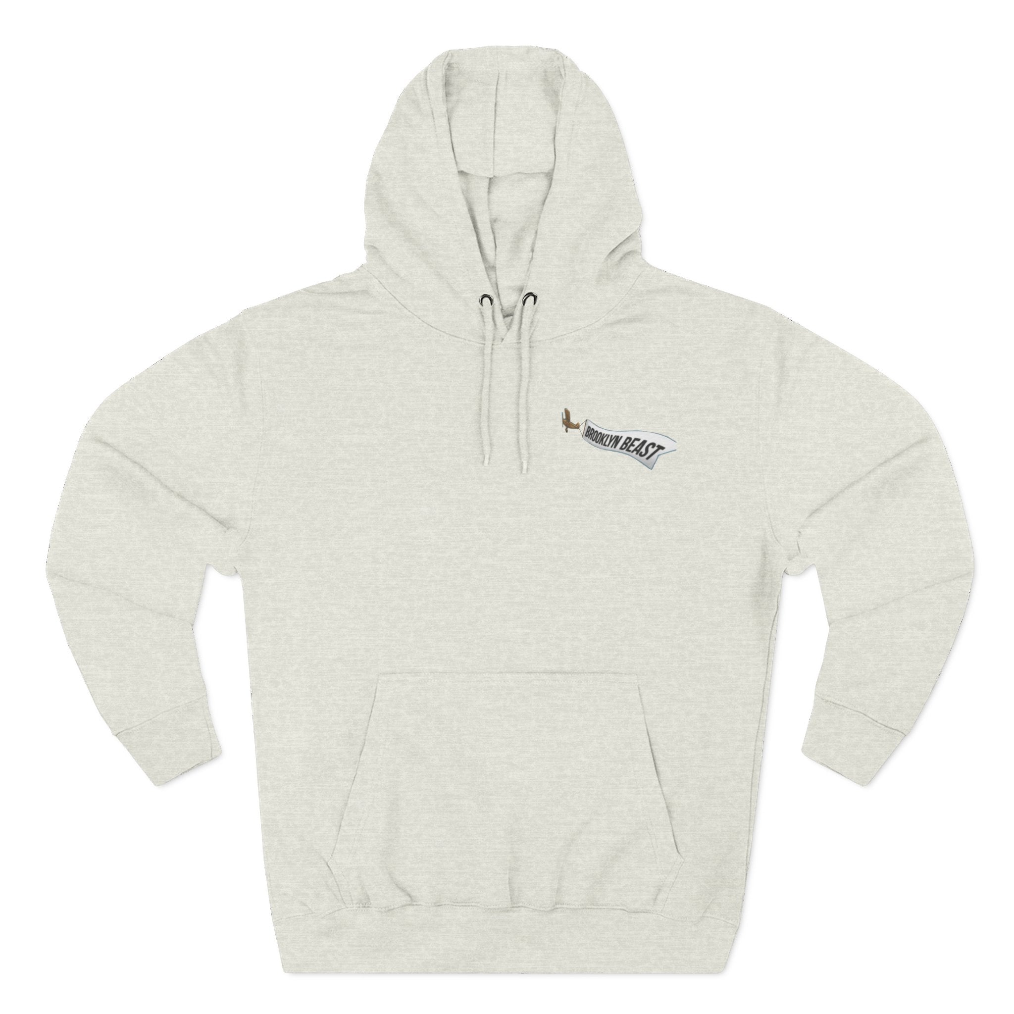 Hoodie — Dark Warrior Graphic Fleece Hoodie (Three-Panel)
