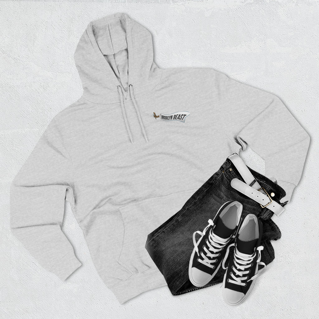 Hoodie — Dark Warrior Graphic Fleece Hoodie (Three-Panel)